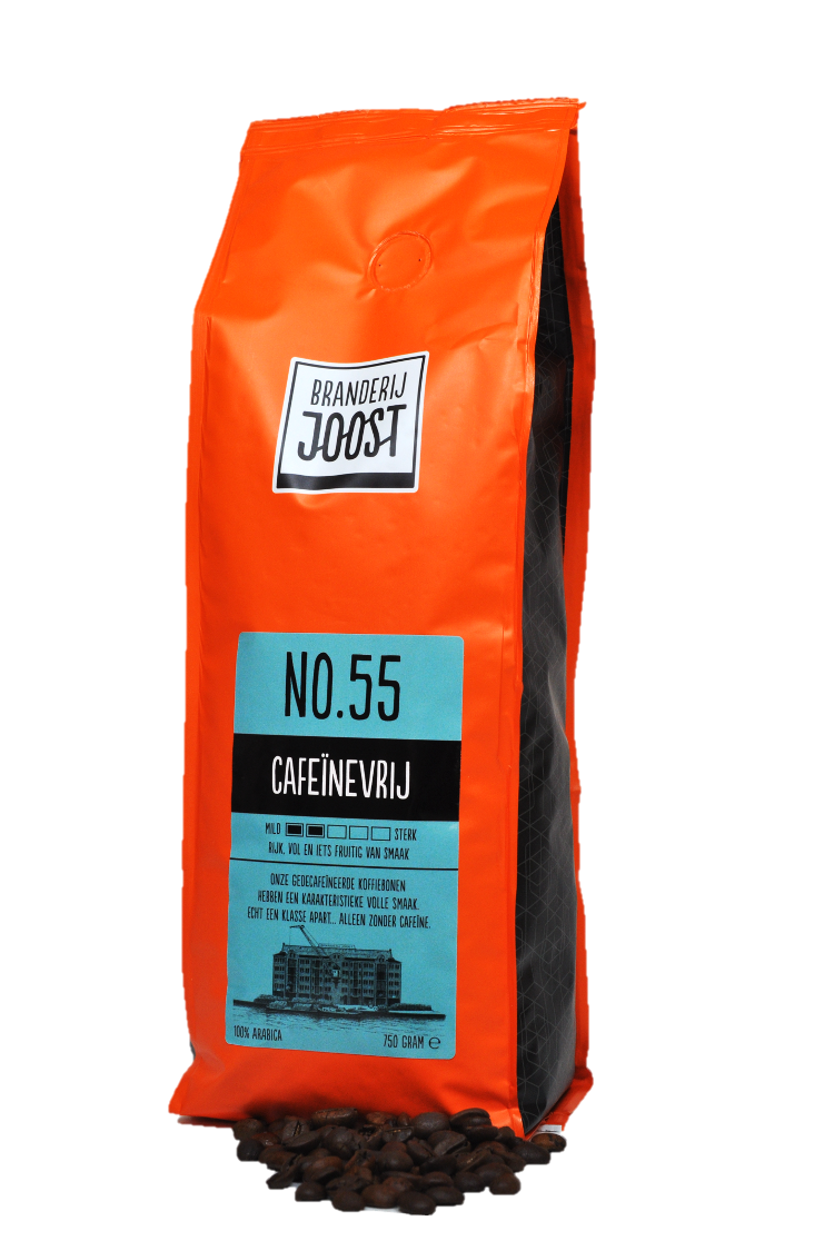 Koffie No.55 Cafeïnevrij 750g